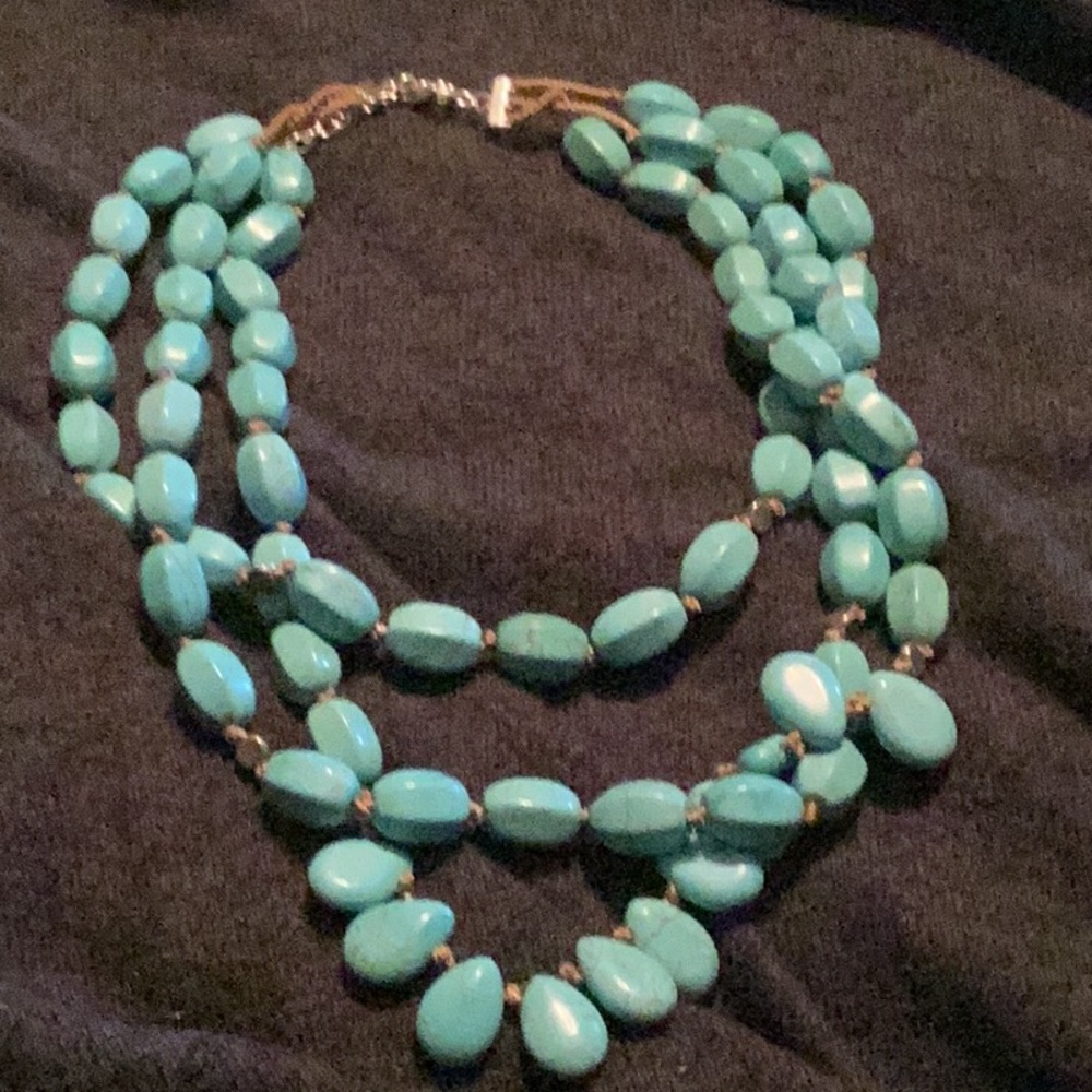 Turquoise Beaded Necklace